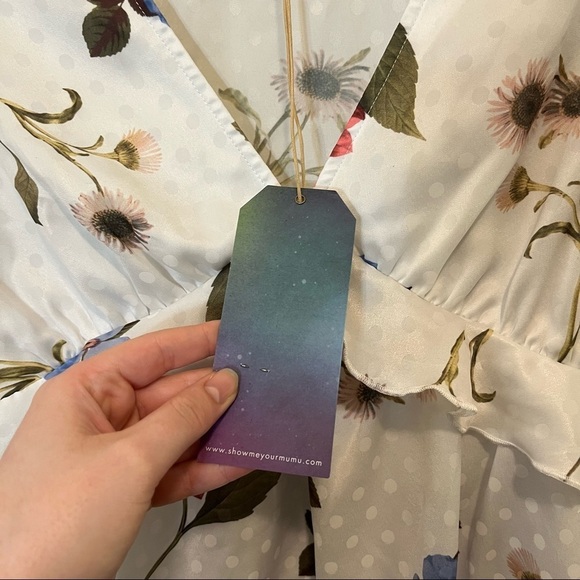 NWT Show Me Your Mumu Virginia Dress Florence Small - Picture 7 of 8